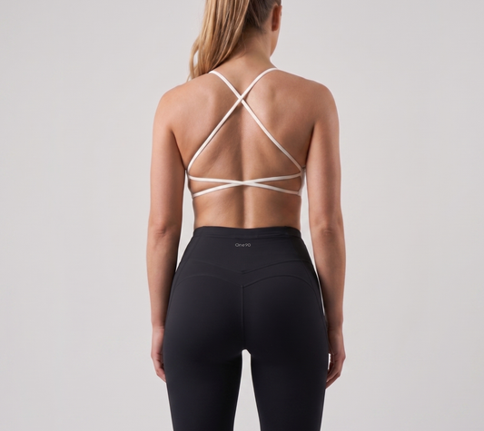 Women’s High-Support Athletic Twisted-Back Sports Bra