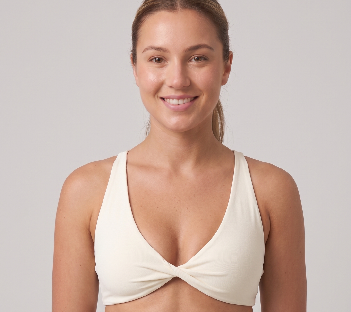 Women’s High-Support Athletic Twisted-Back Sports Bra