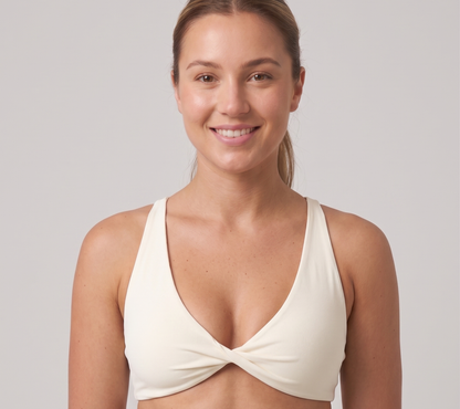 Women’s High-Support Athletic Twisted-Back Sports Bra