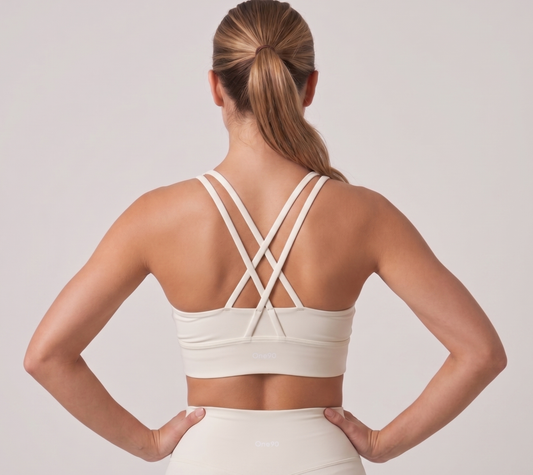 Women's Medium-Support Cross-Strap Sports Bra