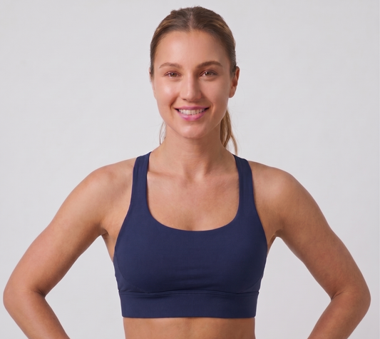 Women's Medium-Support Cross-Strap Sports Bra