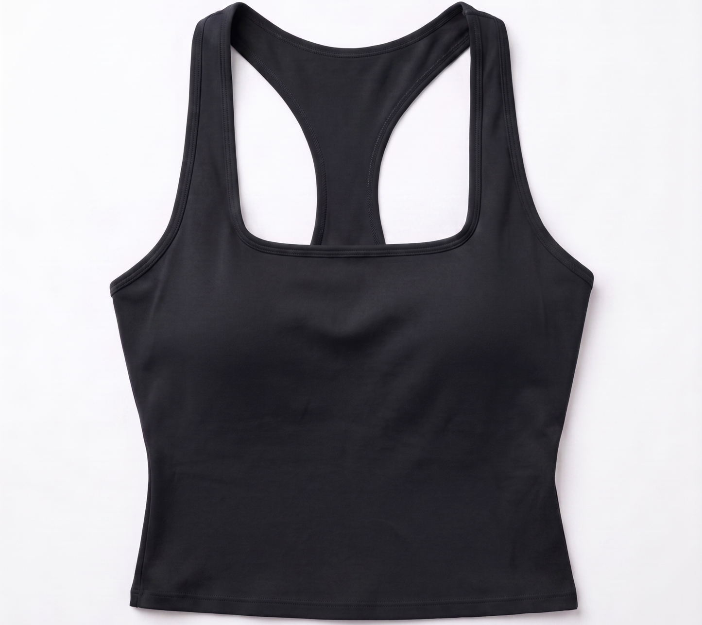 Square Neck Racerback Tank Top