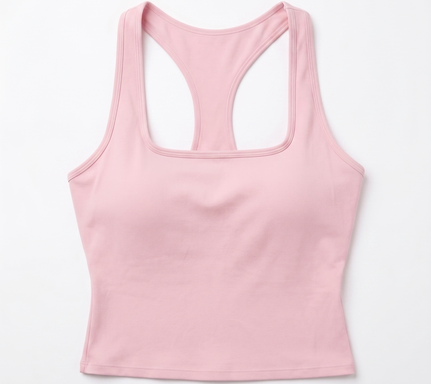 Square Neck Racerback Tank Top