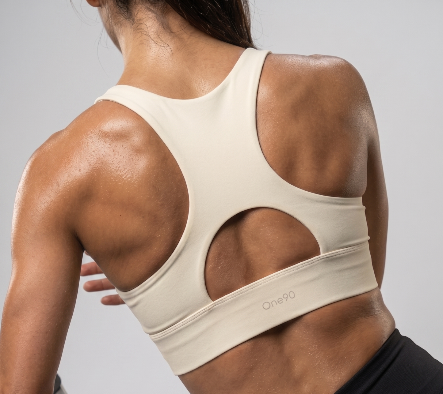 Women’s High-Support Athletic U-Neck Sports Bra