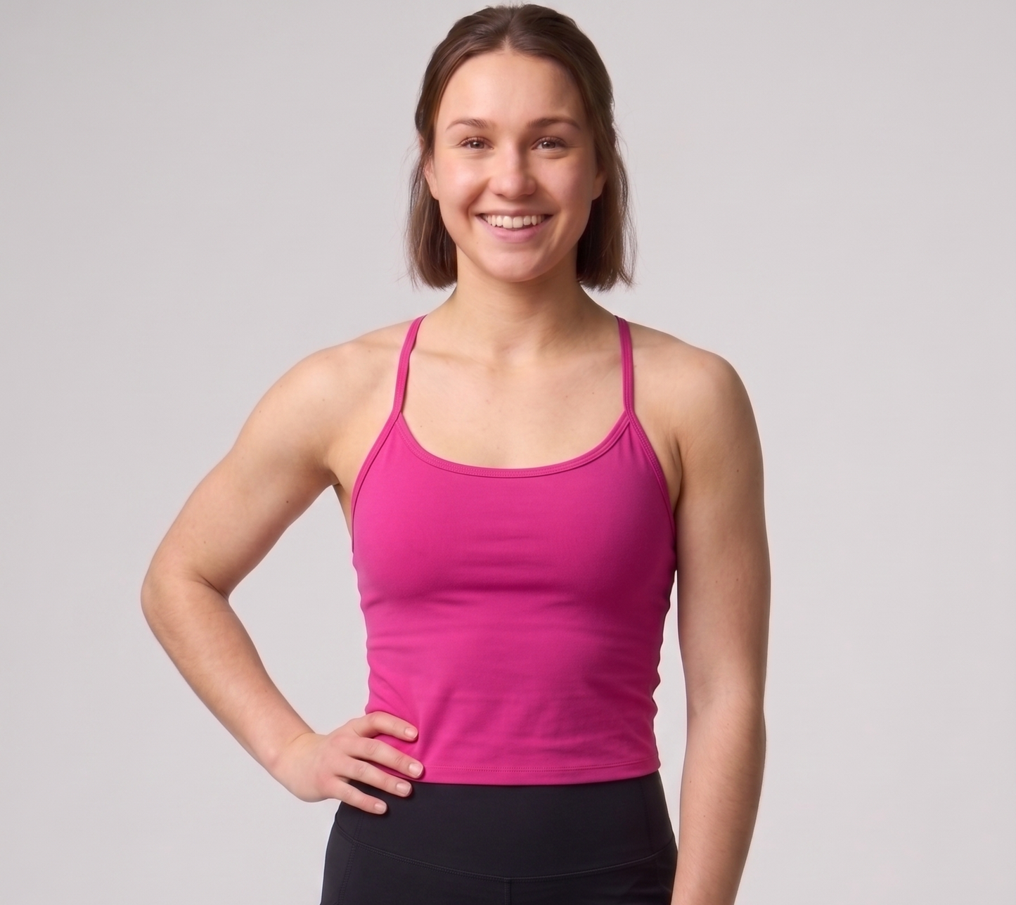 Scoop Neck Active Tank Top