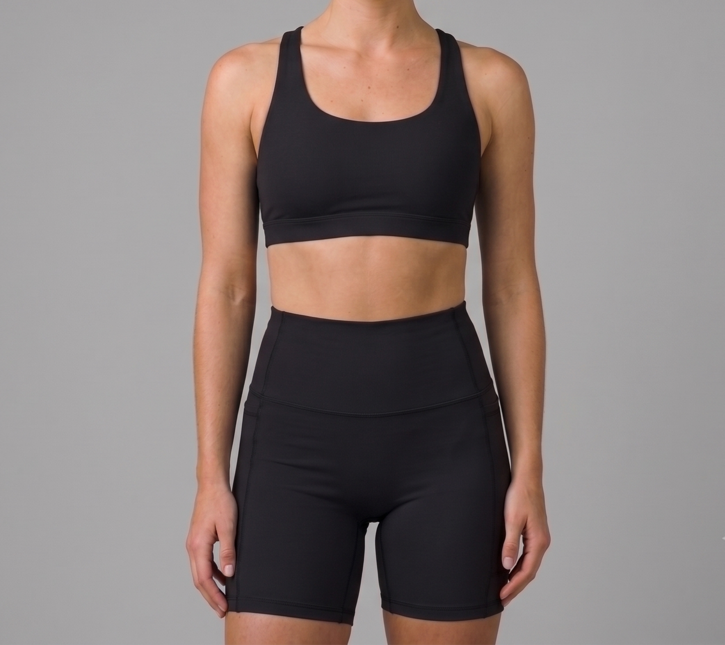 Women’s High-Waist Shorts with Pockets
