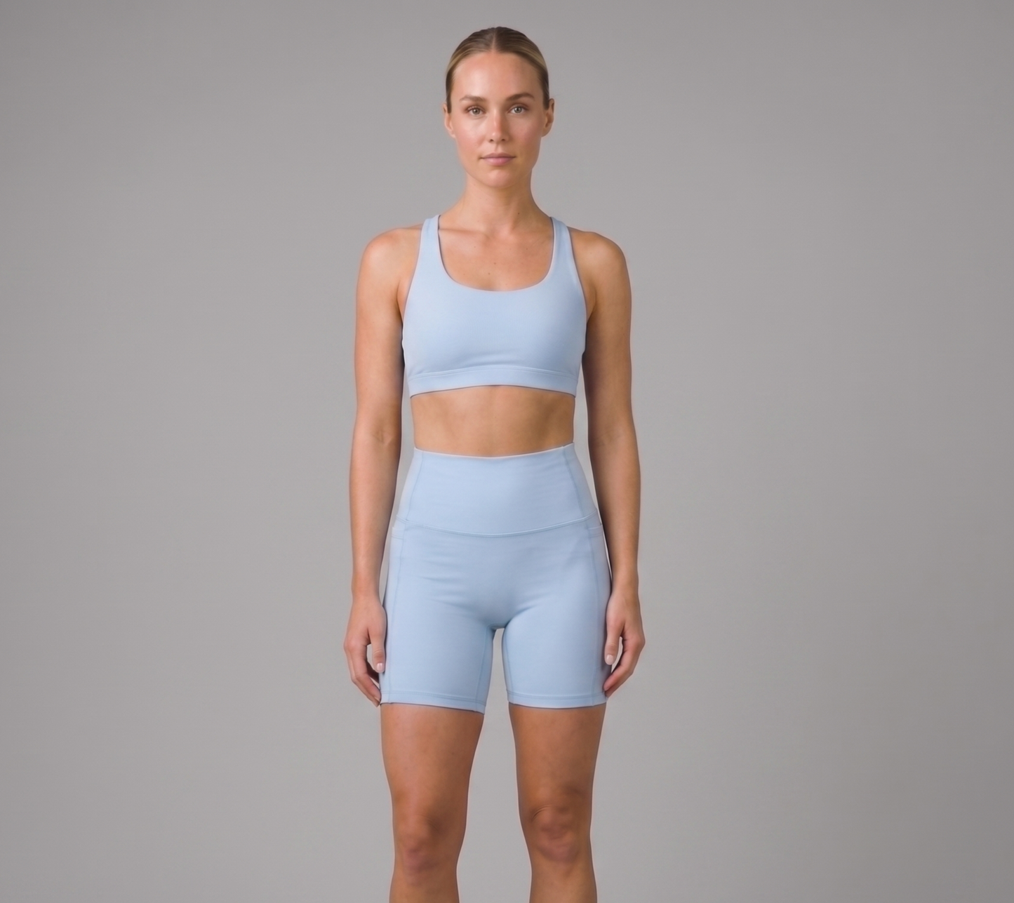 Women’s High-Waist Shorts with Pockets