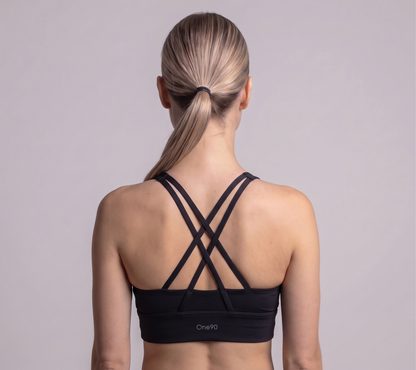 Women's Medium-Support Cross-Strap Sports Bra