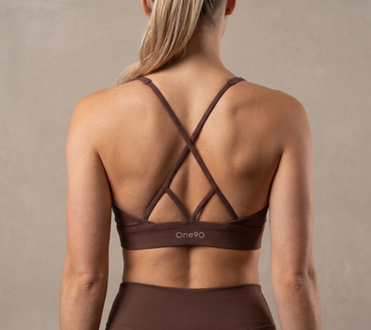 Women’s Medium-Support Athletic Halter Sports Bra