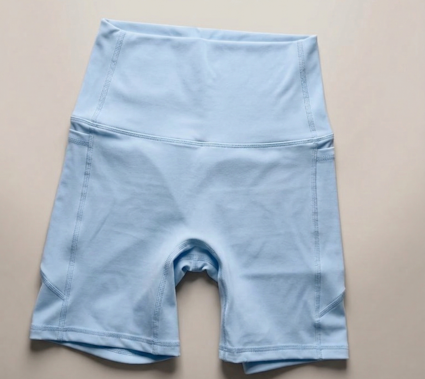 Women’s High-Waist Shorts with Pockets
