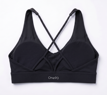 Women’s Medium-Support Athletic Halter Sports Bra