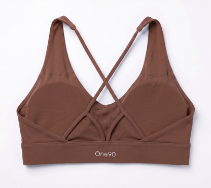 Women’s Medium-Support Athletic Halter Sports Bra