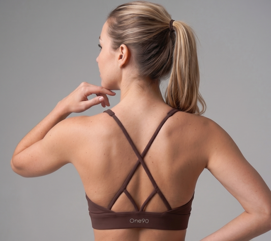 Women’s Medium-Support Athletic Halter Sports Bra